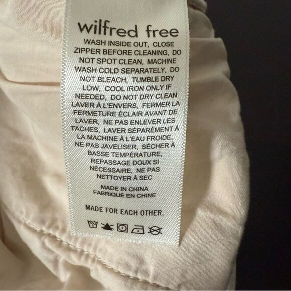 Wilfred Free Brennan Pants Sz 2 High Rise Utility Workwear Double Knee Carpenter - Picture 9 of 13